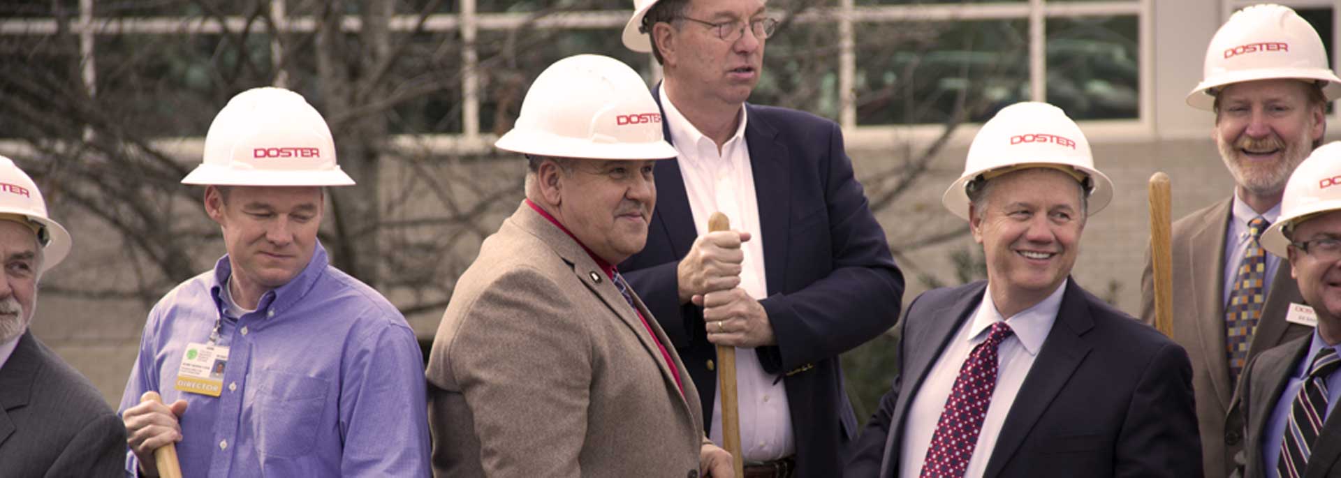 Garry Marchman at the CRMC Groundbreaking