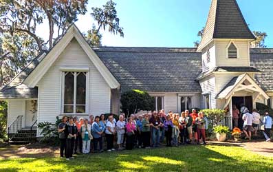 Savannah Senior Travel Group Photo