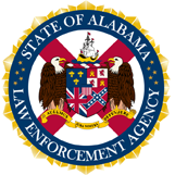 state of alabama law enforcement (alea) official Seal